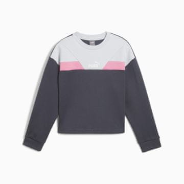Puma Puma POWER CREW FL dekliška jopa siva 68178769 velikost 128