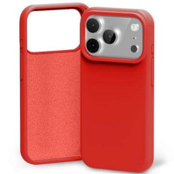 Mercury Silikonski ovitek Mercury za iPhone 17 Pro rdeče barve