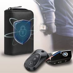 Tech-protect FARADAY TECH-PROTECT KLR300 TORBICA Z BREZKLJUČNIM RFID BLOKERJEM SIGNALA, ČRNO/ČRNA