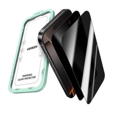 Ugreen Ugreen SP1154 Zaščitno kaljeno steklo za iPhone 17 Air (2 kosa)