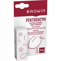 Browin Pektoenzim 10 ml - encim za sokove in vina, olajša stiskanje in bistrenje
