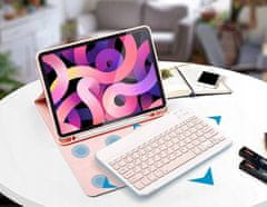 shumee OVITEK IN TIPKOVNICA za APPLE IPAD AIR 5 10.9 2022 / / AIR 11 6GEN 2024