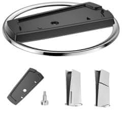 shumee Stojalo Navpično stojalo s pokrovom za PlayStation 5 PS5 FAT / Slim / Pro