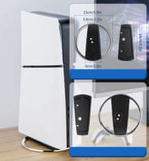 shumee Stojalo Navpično stojalo s pokrovom za PlayStation 5 PS5 FAT / Slim / Pro