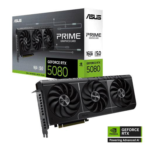 Asus Prime GeForce RTX 5080 grafična kartica
