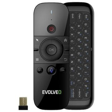 Evolveo Daljinski upravljalnik FlyMotion D1, brezžična žiroskopska miška s tipkovnico