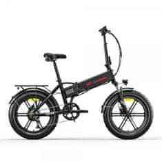 Eletronbike OD20 zložljivo električno kolo, črno