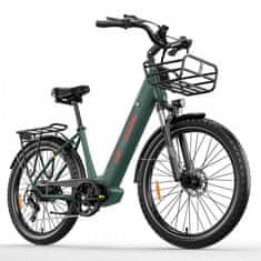 Eletronbike OC26 električno kolo, zeleno