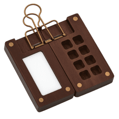 shumee MINI LESENA ZLOŽLJIVA ZUNANJA SLIKARSKA PALETA ZA ROČNO BARVANJE 6x6 cm