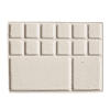 shumee KERAMIČNA SLIKARSKA PALETA PRAVOKOTNA ZA SLIKARSKO PALETO 13x10cm