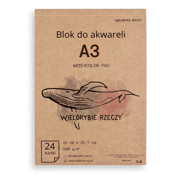 shumee AKVARELNI PAPIR A3 ZA AKVARELNE SLIKE, PODLAGA ZA SLIKARSKO BARVO