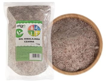 GO! Fina ČRNA himalajska sol (1 kg) -