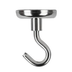 shumee MAGNETNI KAVELJ 25x8 mm MOČAN MAGNET, LOVSKI OBEŠALNIK, NOSILNOST 22 KG