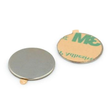 shumee NEODIMSKI MAGNET, VALJČNI, 20x1 mm, 3M LEPILNI, samolepilni, okrogel, HUNTER
