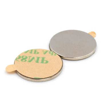 shumee NEODIMSKI MAGNET, VALJČNI, 15x1 mm, 3M LEPILNI, samolepilni, okrogel, HUNTER