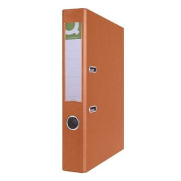 Q-Connect Kartoteka Hero - A4, 5 cm, oranžna