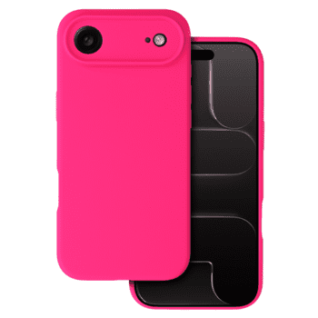 Onasi Silikonski ovitek za iPhone 17 Air - mat liquid - roza