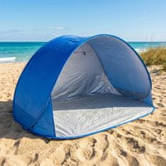 Trizand Pop-up šotor za plažo z UV zaščito 220x120x100 cm
