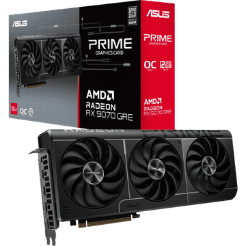 ASUS Grafična kartica Prime Radeon RX 9070 GRE 12GB GDDR6, PCI-E 5.0