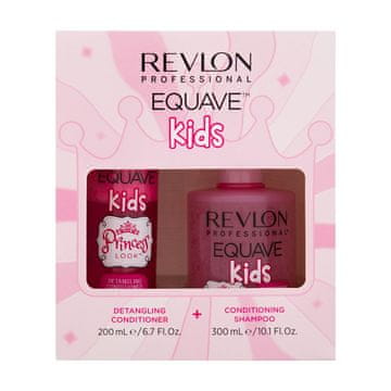 Revlon Professional Equave Kids Princess Look darilni set šampon 300 ml + balzam brez izpiranja 200 ml za otroke