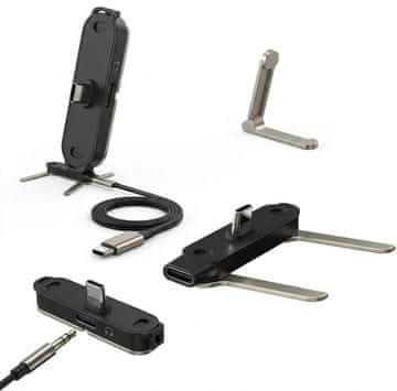 VYZIO® USB-C kabel 240W PD, 360° stojalo adapter, 1.5 m, hitro polnjenje | CABLEMATE