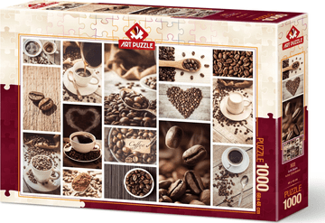 Art puzzle Kavna zrna Puzzle 1000 kosov
