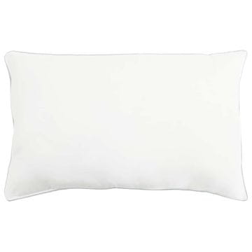 Vidaxl Vzglavnik Bela 50 x 70 cm Bambusova vlakna