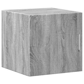 Vidaxl Stenska omarica siva sonoma 40x42,5x40 cm inženirski les