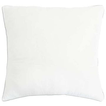 Vidaxl Vzglavnik Bela 80 x 80 cm Bambusova vlakna