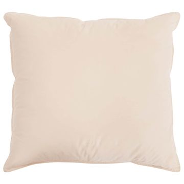 Vidaxl Vzglavnik Bež 80 x 80 cm Kapok Svinčnik