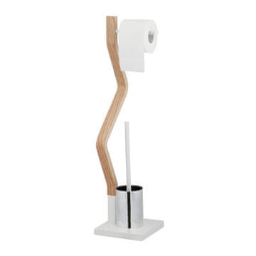 Northix WC stol stoječ bel