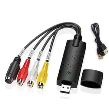 MG EasyCAP video grabber Cinch/USB, črn