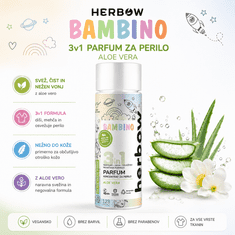 HERBOW BAMBINO Parfum za pranje 3v1 – Aloe vera, 200 ml 