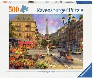 Ravensburger Puzzle Sprehod po Parizu 500 kosov