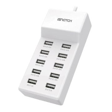 iSNATCH 220V > 10xUSB polnilec 50W 10A
