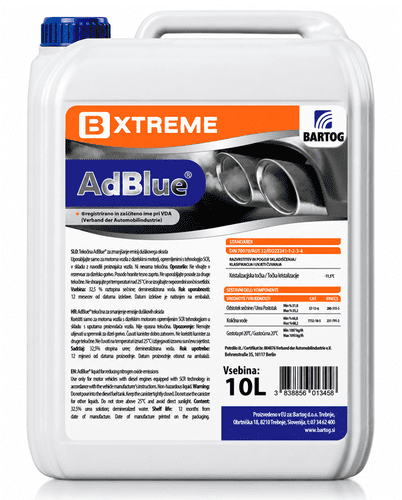 AdBlue tekočina za dizelska vozila