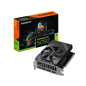 Gigabyte GeForce RTX 5050 D6 8G grafična kartica, 8GB GDDR6, PCIe 5.0 (GV-N5050D6-8GD)