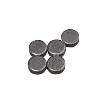 Rayher.	 Magneti, 13 mm o. debelina 5 mm, 5 kom.