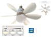 Ventilator z LED osvetlitvijo za navoj E27 – 12W CCT + daljinski upravljalnik