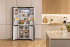 Gorenje NRM819E61BX ameriški hladilnik
