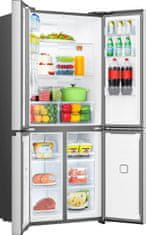 Gorenje NRM819E61X ameriški hladilnik
