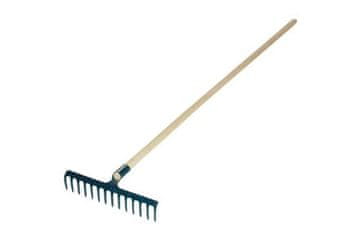 Ostatní Kovinske grablje Euro Tools 139543 Metal rake, 16 teeth, with 160 cm handle