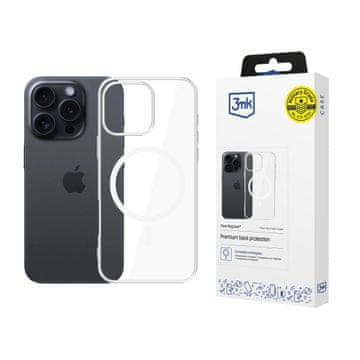 3MK OVITEK 3MK CLEAR MAGCASE ZA IPHONE 16 PRO ZA MAGSAFE PROZOREN ZAŠČITNI