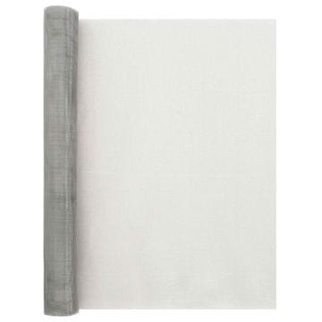Vidaxl Mrežna zaslona 60 x 2000 cm 20 Mesh Inox 201 Srebrna
