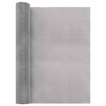 Vidaxl Mrežna zaslona 40 x 2000 cm 60 Mesh Inox 201 Srebrna