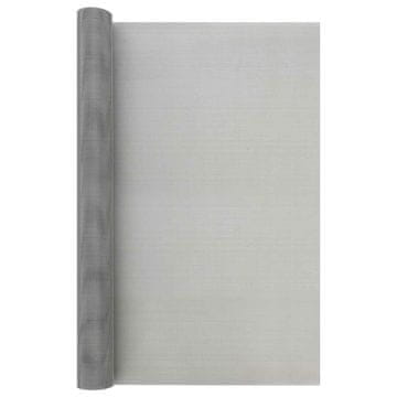 Vidaxl Mrežna zaslona 80 x 500 cm 30 Mesh Inox 201 Srebrna