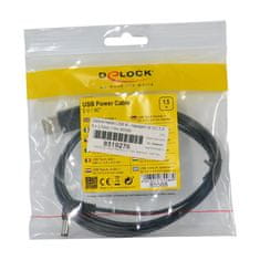 Delock kabel USB M - napajalni M DC 5,5 fi x 2,5mm 1,5m 85588