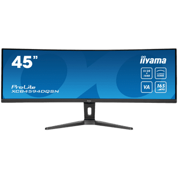 iiyama Prolite XCB4594DQSN-B1 poslovni monitor - 113 cm (44.5"), DQHD (5120x1440), VA, 165Hz, 450 cd/m², mat / črn