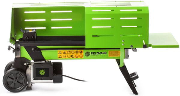 Horizontalni cepilnik drv Fieldmann FZLS 1004H-E - Moč in pogon