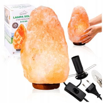 GR Solna svetilka 9-11 kg s himalajsko soljo, ionizator zraka